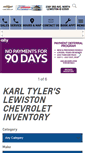 Mobile Screenshot of lewistonchevrolet.com